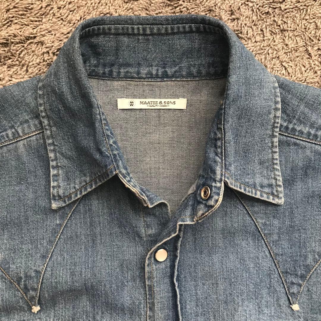 MAATEE&SONS チグハグWESTERNシャツ - メルカリ