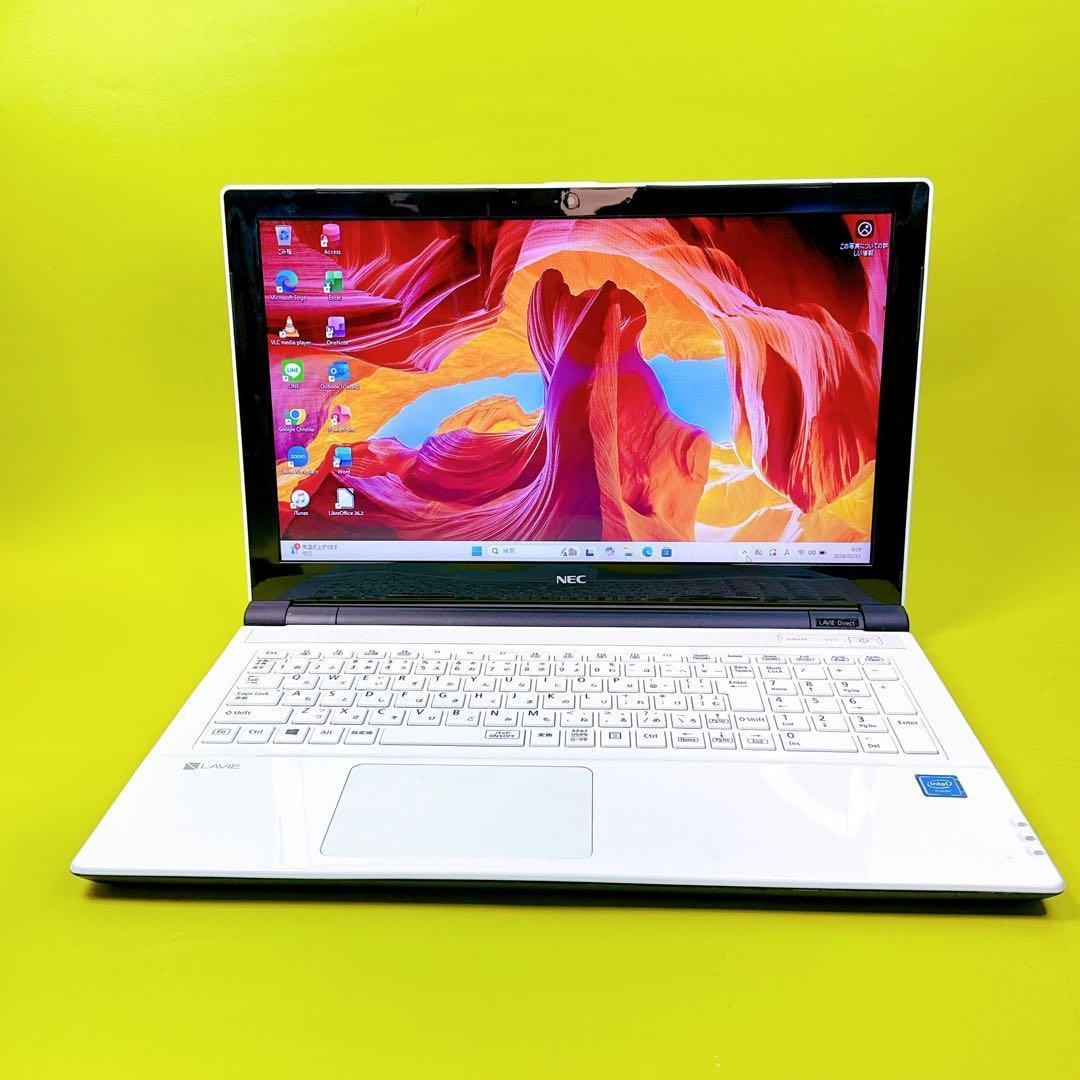 爆速SSD⭐️オフィス2024⭐️win11ノートパソコン⭐️カメラ⭐️薄型