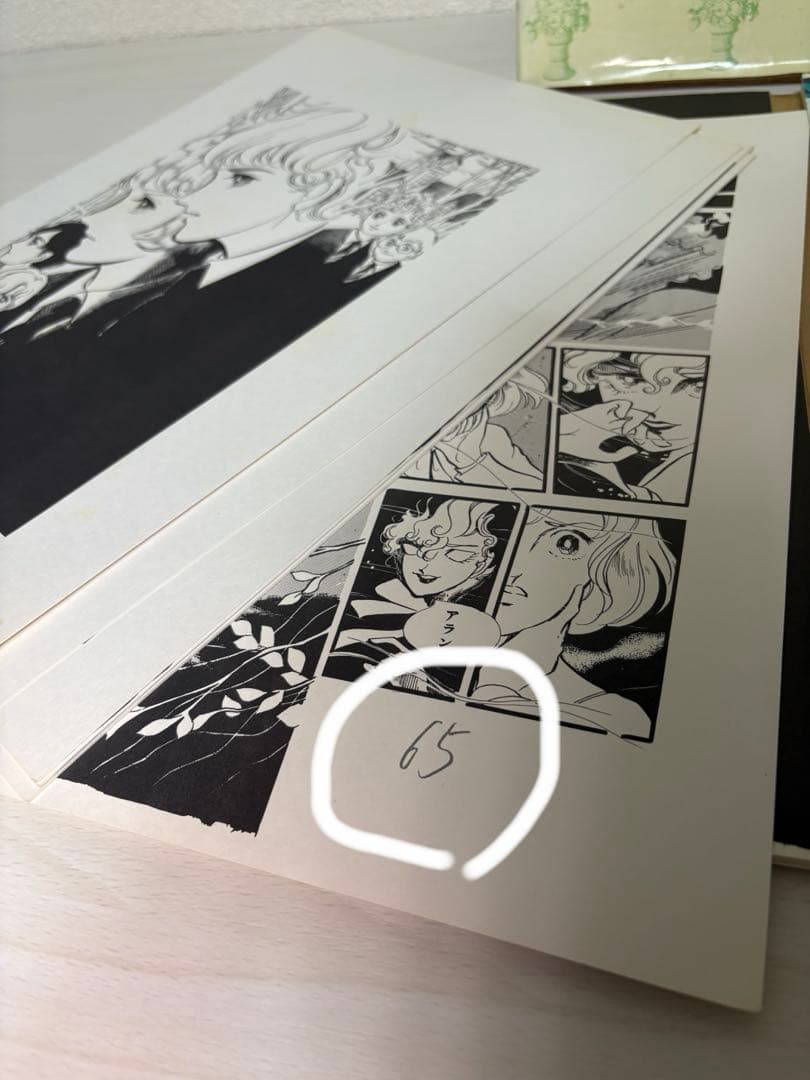 萩尾望都 自選複製原画集 白泉社／ポーの一族・トーマの心臓 他 - メルカリ