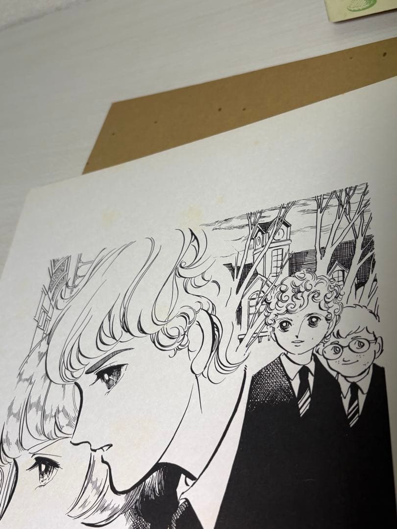 萩尾望都 自選複製原画集 白泉社／ポーの一族・トーマの心臓 他 - メルカリ