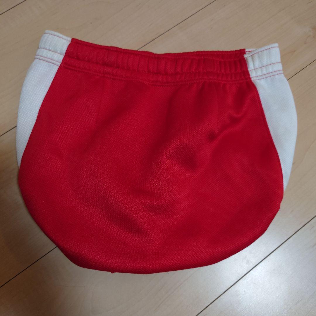 asics バレーボール ブルマ Lサイズ 赤/白