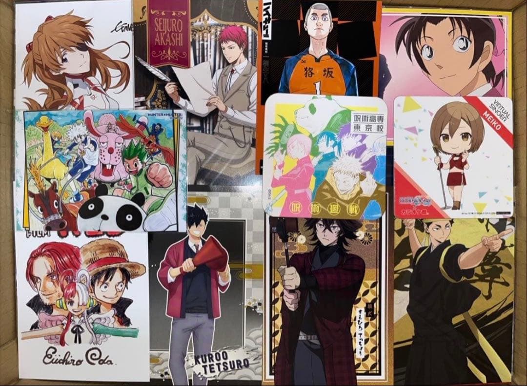 アニメグッズ キャラクター 特典 紙雑貨 紙類 1500点以上 大量 まとめ