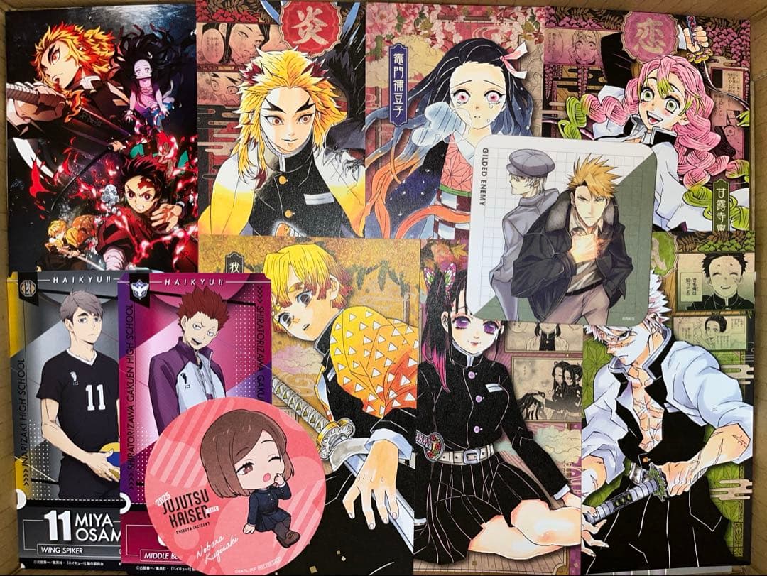 アニメグッズ キャラクター 特典 紙雑貨 紙類 1500点以上 大量 まとめ