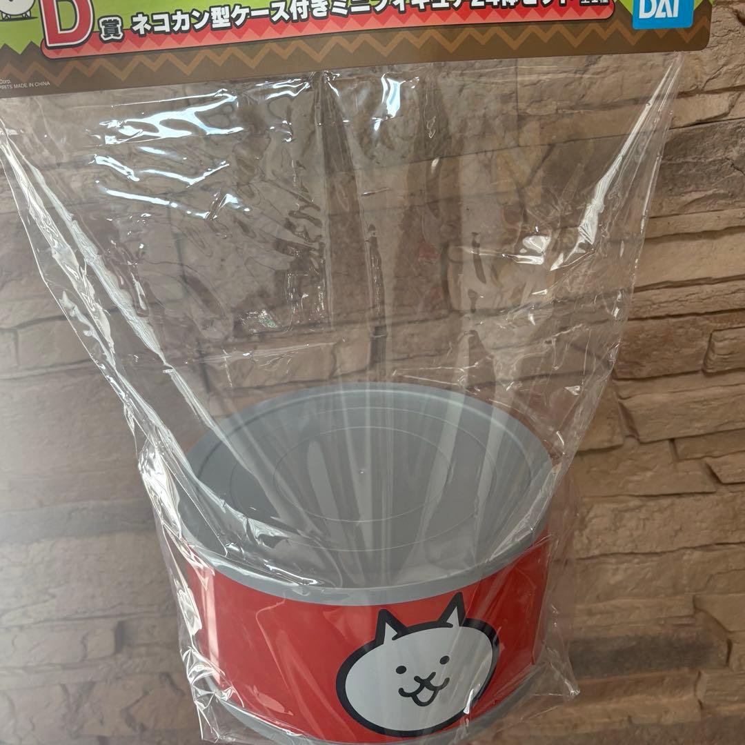 にゃんこ大戦争 一番くじ D賞 ネコカン型ケース付きミニフィギュア24体セット