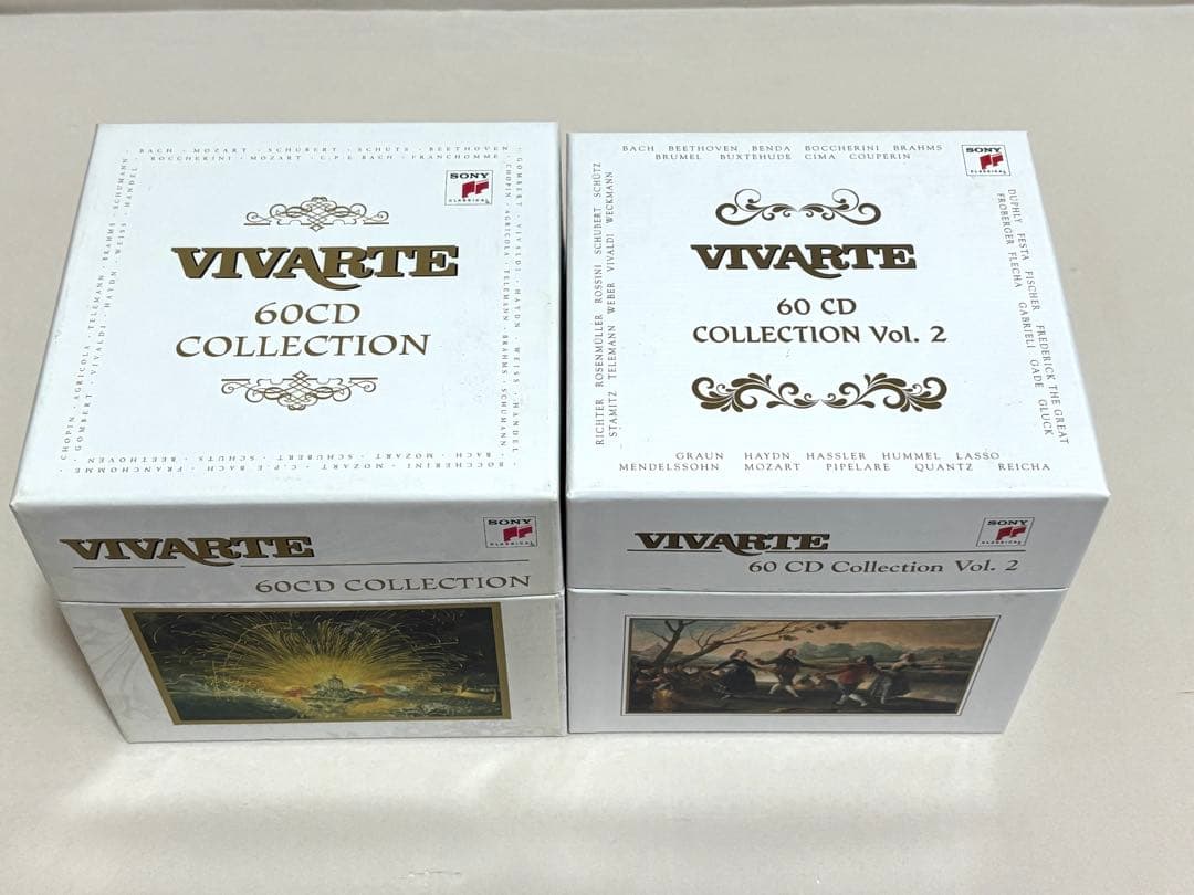 VIVARTE COLLECTION Vol. 1 & 2 60CD×2 Vivarte Collection (60CD Box Set)