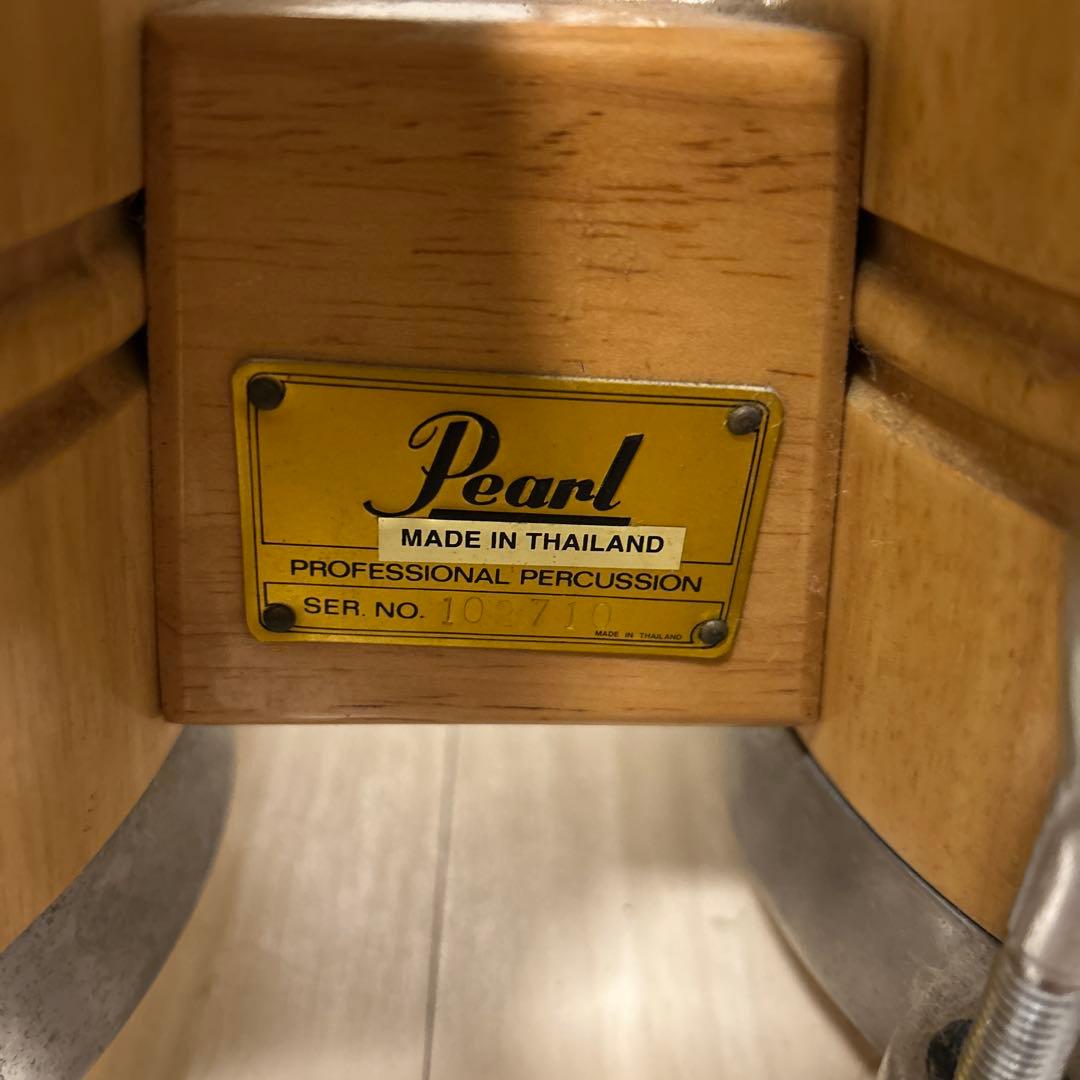 栃*輝様 美品 Pearl ホワイトウッド ボンゴ - メルカリ