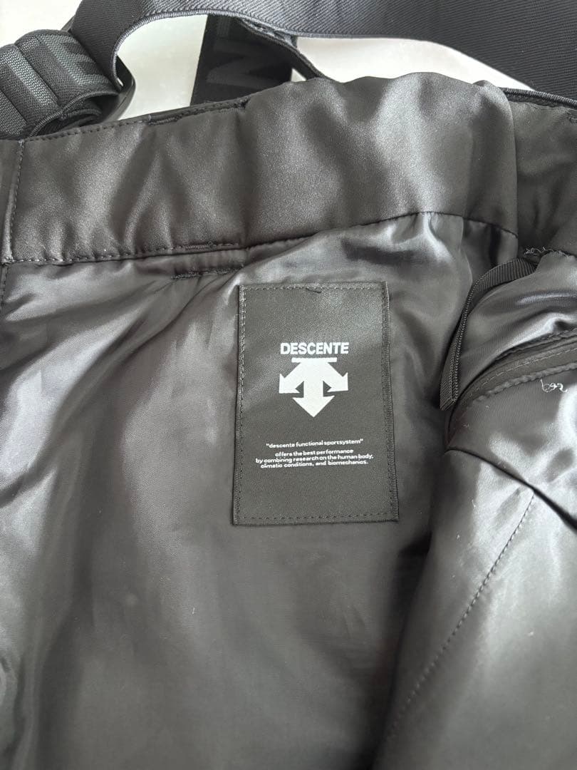 DESCENTEスキーウェア下のみ サイドフルオープン SSS