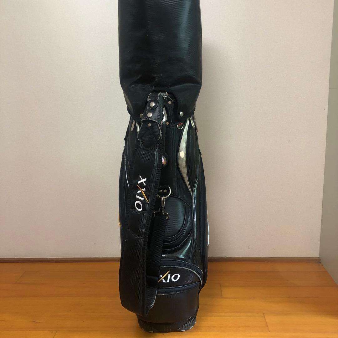 ゼクシオ XXIO キャディバッグ ブラック フード付き - メルカリ