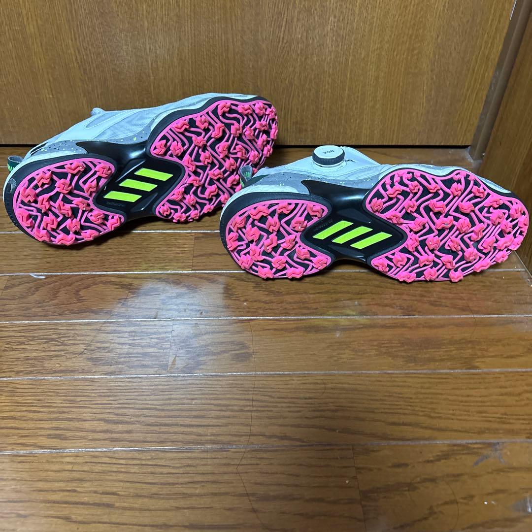 アディダス　ゴルフシューズ　美品　24.5cm ユニセックス　B O A搭載