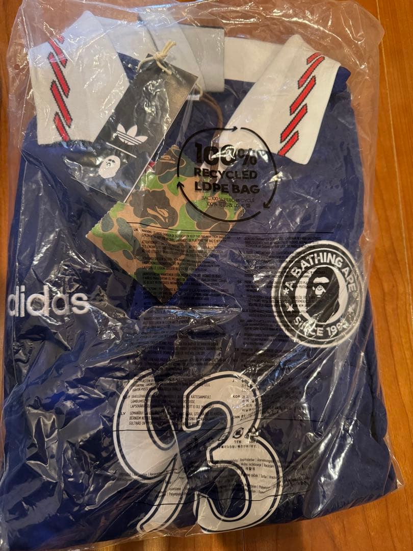 BAPE ADIDAS FLAME JERSEY XL 日本代表 soccer - メルカリ