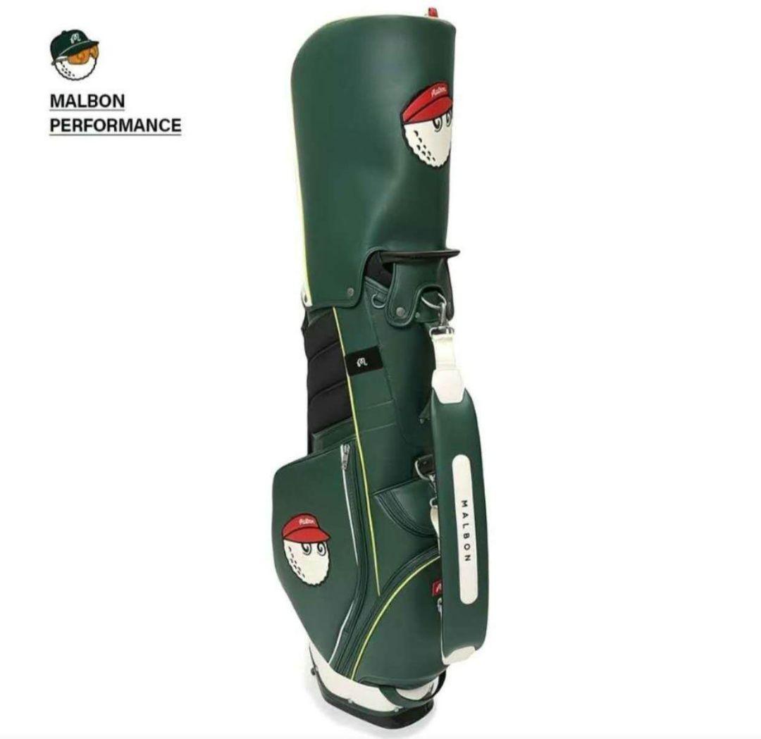 malbon golf マルボン キャディバッグ 新品 人気 - メルカリ