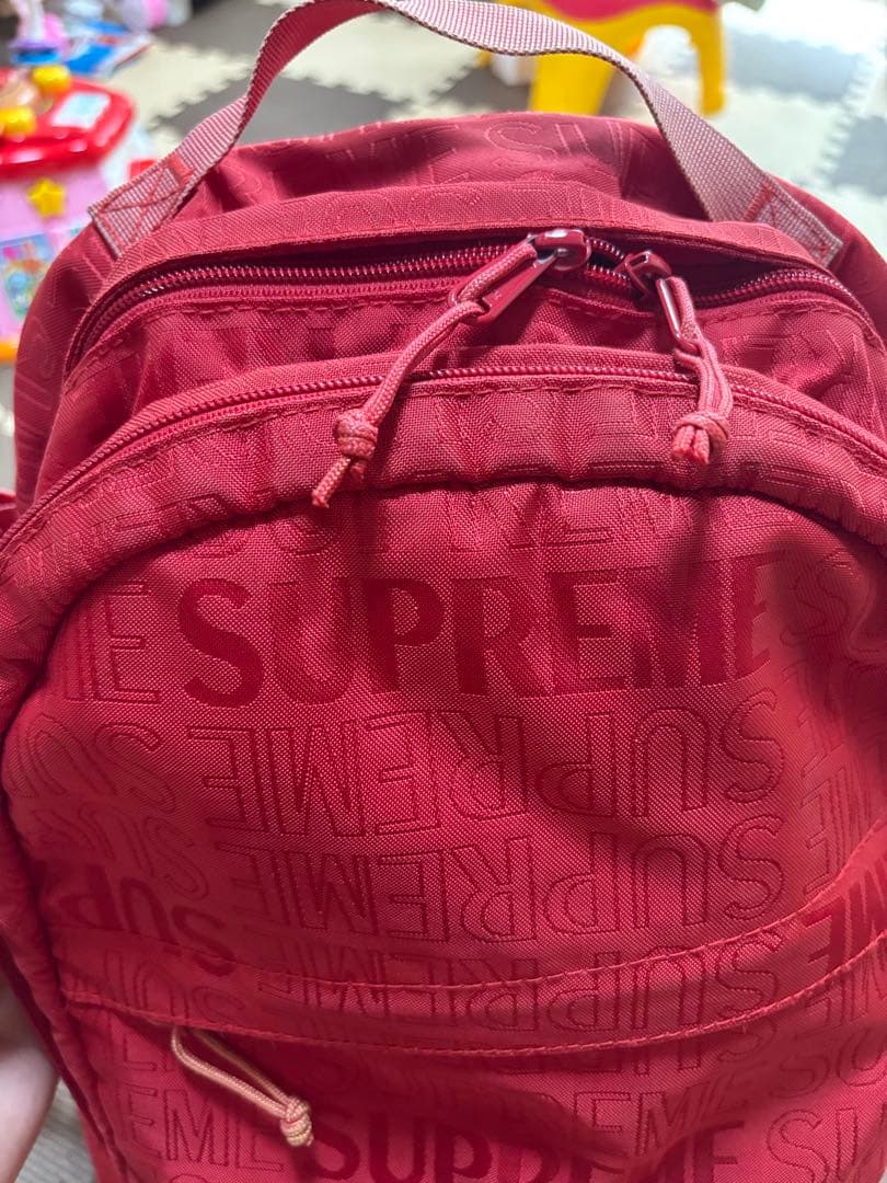 Supreme リュック レッド 中古・古着通販】SUPREME (シュプリーム) Backpack 18SS レッド
