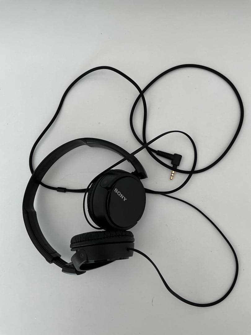 Sony 有線ヘッドホン MDR-ZX110ブラック - メルカリ