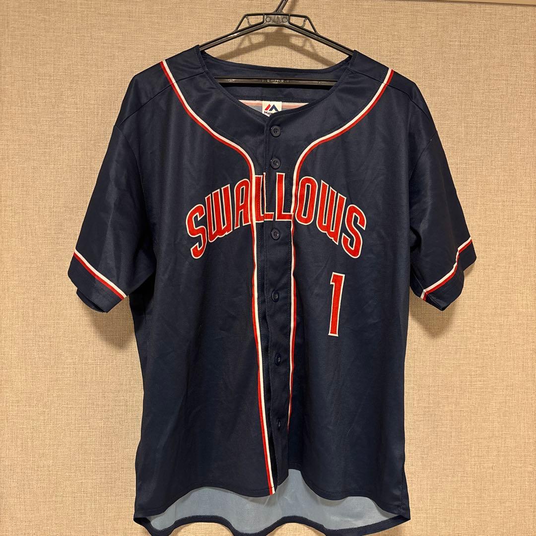 東京ヤクルトスワローズ crew 2023 ユニフォーム 山田哲人 Mサイズ