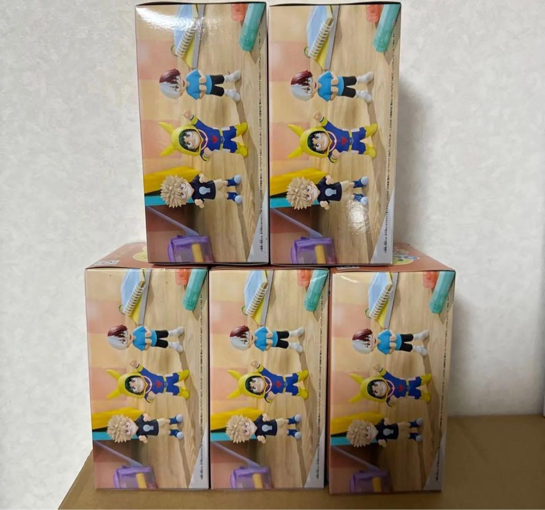 新品未開封 ヒロアカ ちあぴこ ばくごうかつき フィギュア 5個