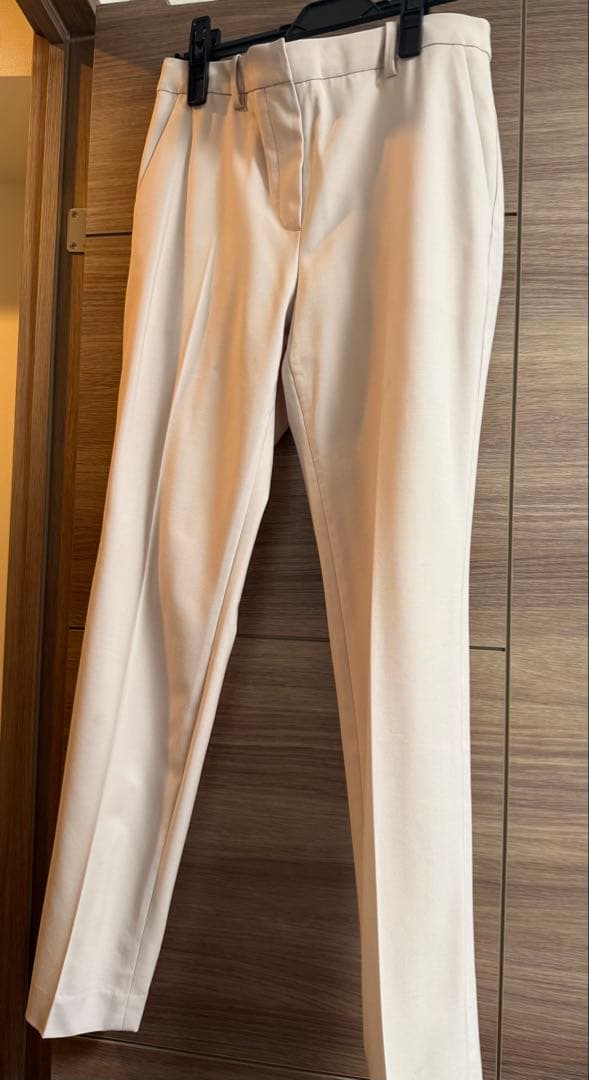 美品】Theory サンドカラー ジャケット&パンツセット - メルカリ