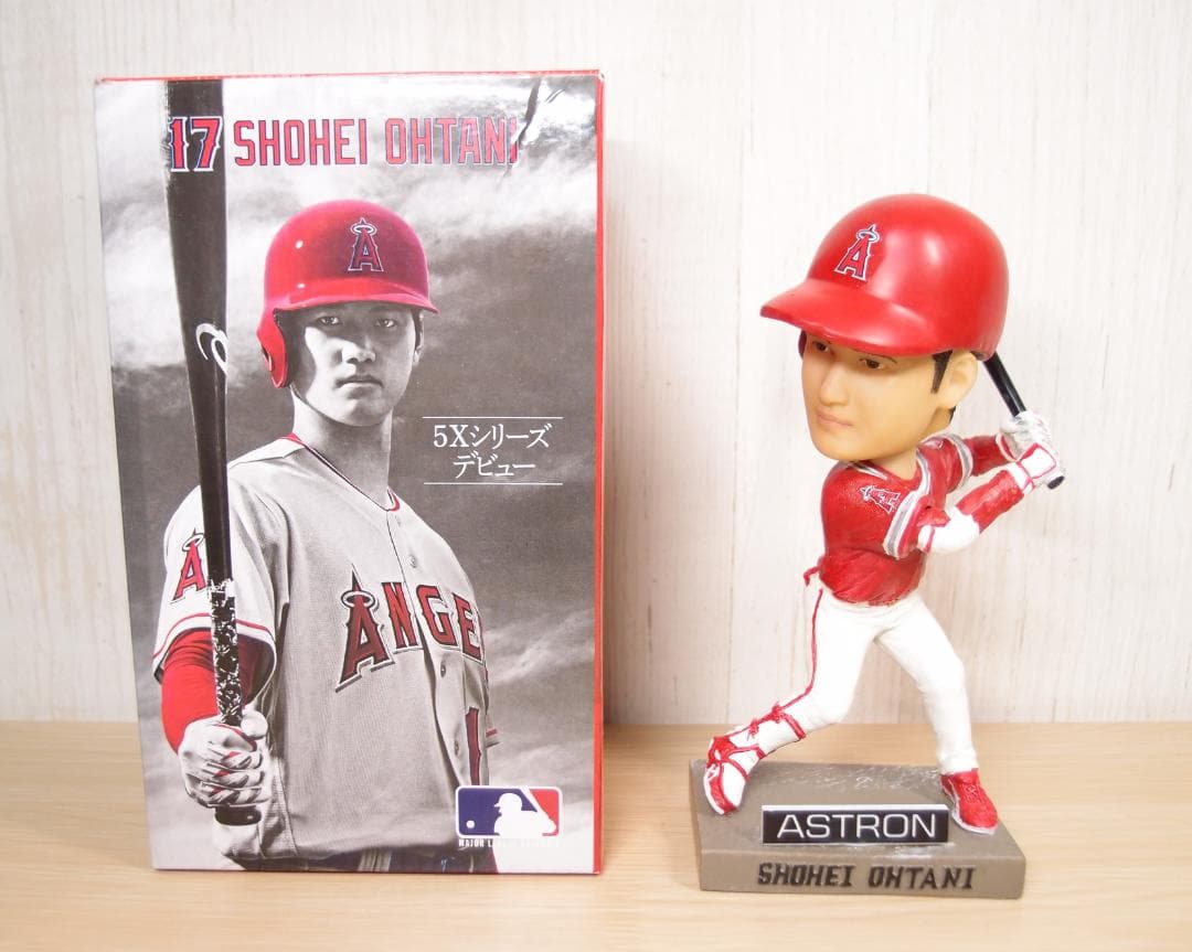 大谷翔平　ボブルヘッド　アストロン　エンゼルス SEIＫO ASTRON セイコー アストロン〉ロサンゼルス・エンゼルス 大谷翔平選手 2022