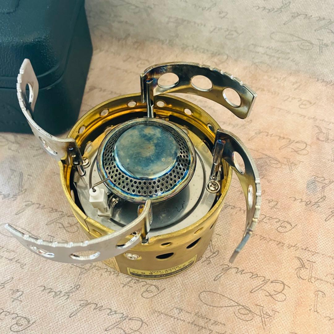 WALK A LAND ONE BURNER WO-3000 グリーンウッド ヴィンテージな真鍮ガスバーナー！ WALK A LAND シングルバーナー