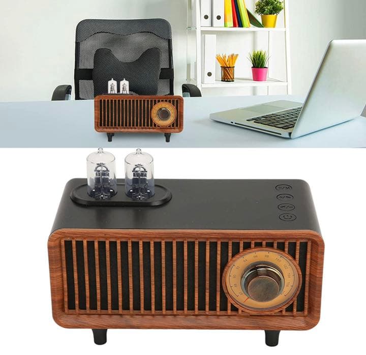 レトロBluetoothスピーカー、ポータブルBluetoothビンテージ - メルカリ