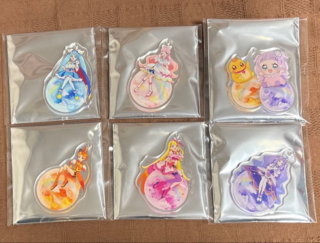 ランダムオーナメントキーホルダー ひろがるスカイプリキュア コンプセット
