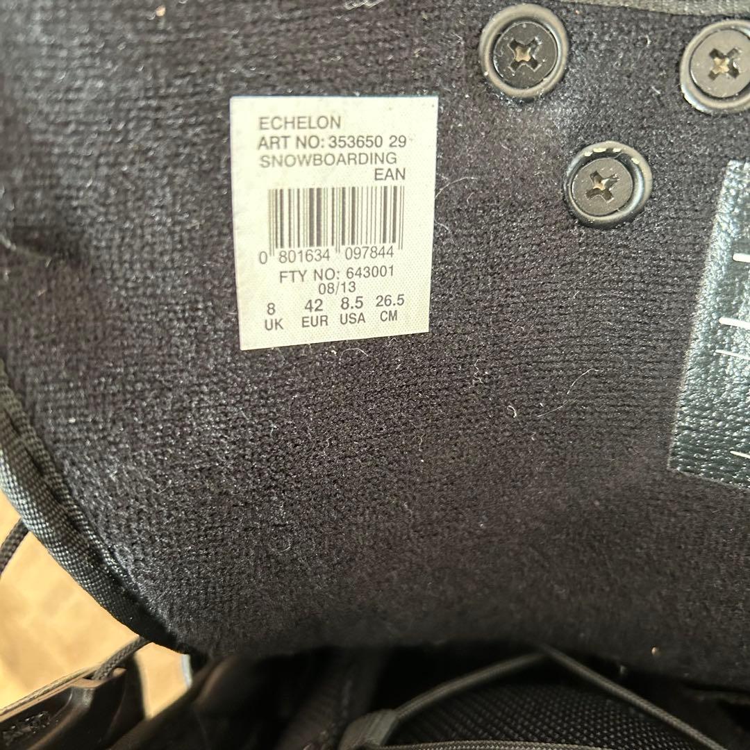 SALOMON 【送料込み】ECHELON 26.5cm スノーボードブーツ