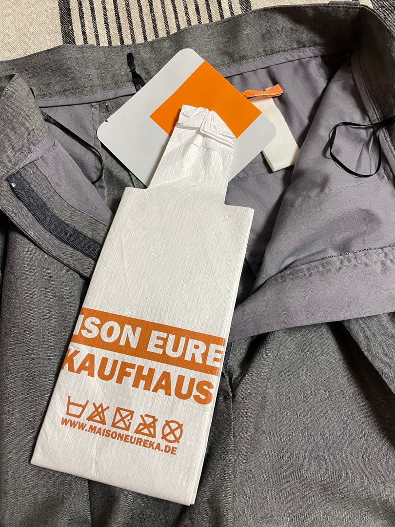 値下げ‼️MAISON EUREKA WIDE LEG SHORT PANTS - メルカリ