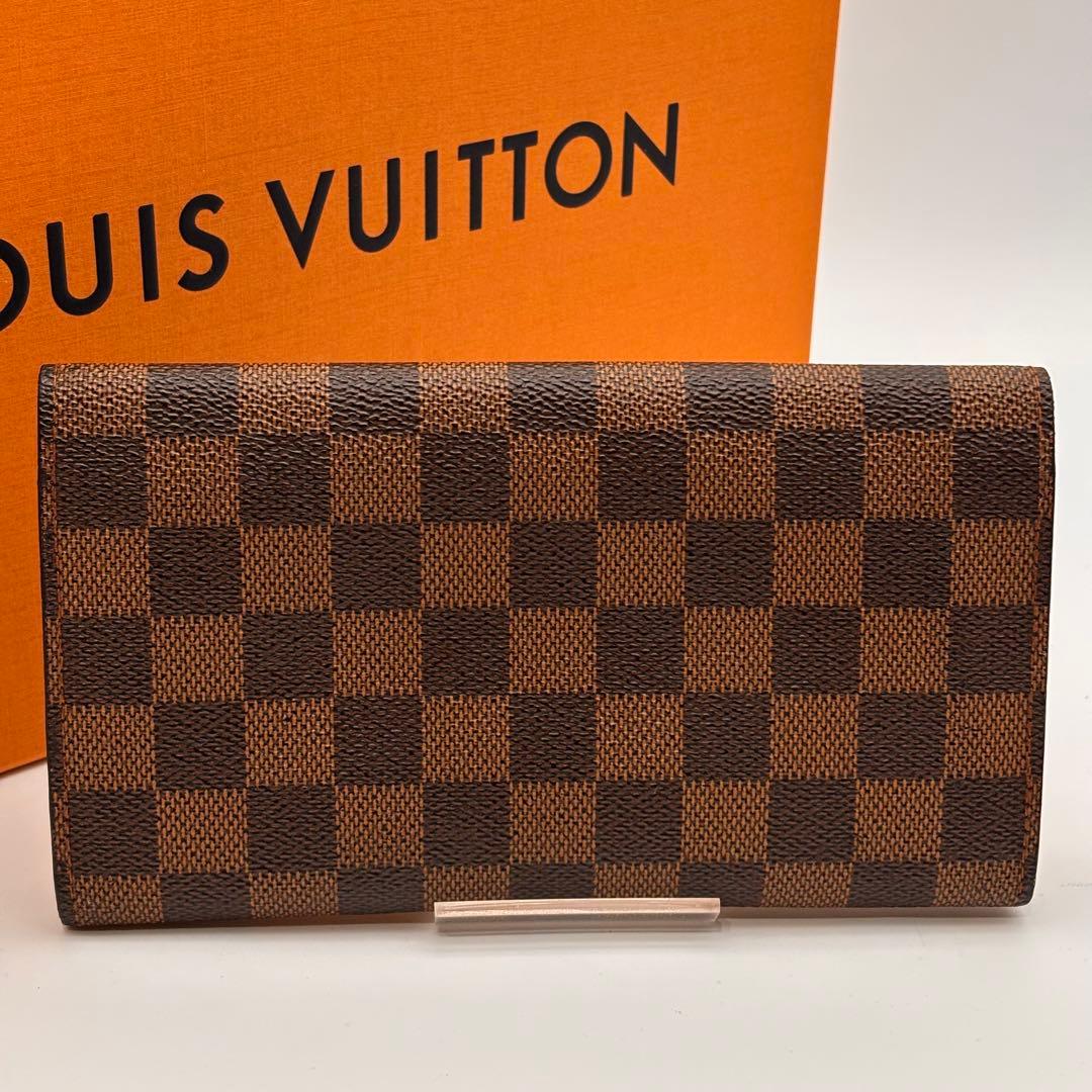 ✨鑑定済み 美品✨ルイヴィトン✨ダミエ✨ポルトフォイユサラ 長財布
