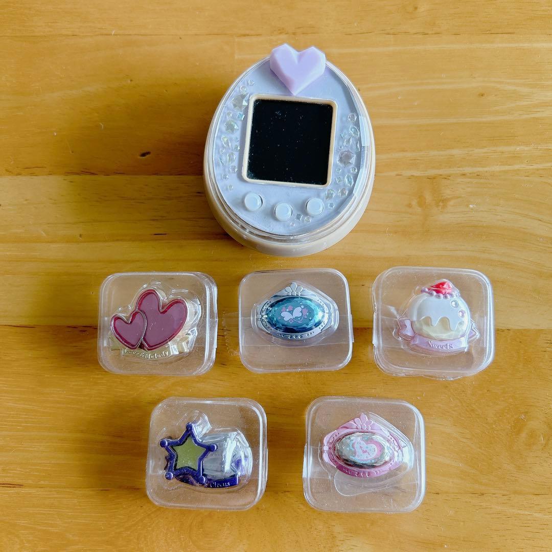 たまごっちピース p's 本体 たまデコピアス セット パープル サンリオ