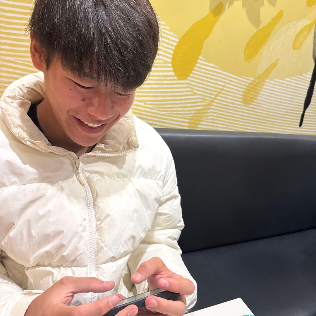 ホワイト フード付き ダウンジャケット M