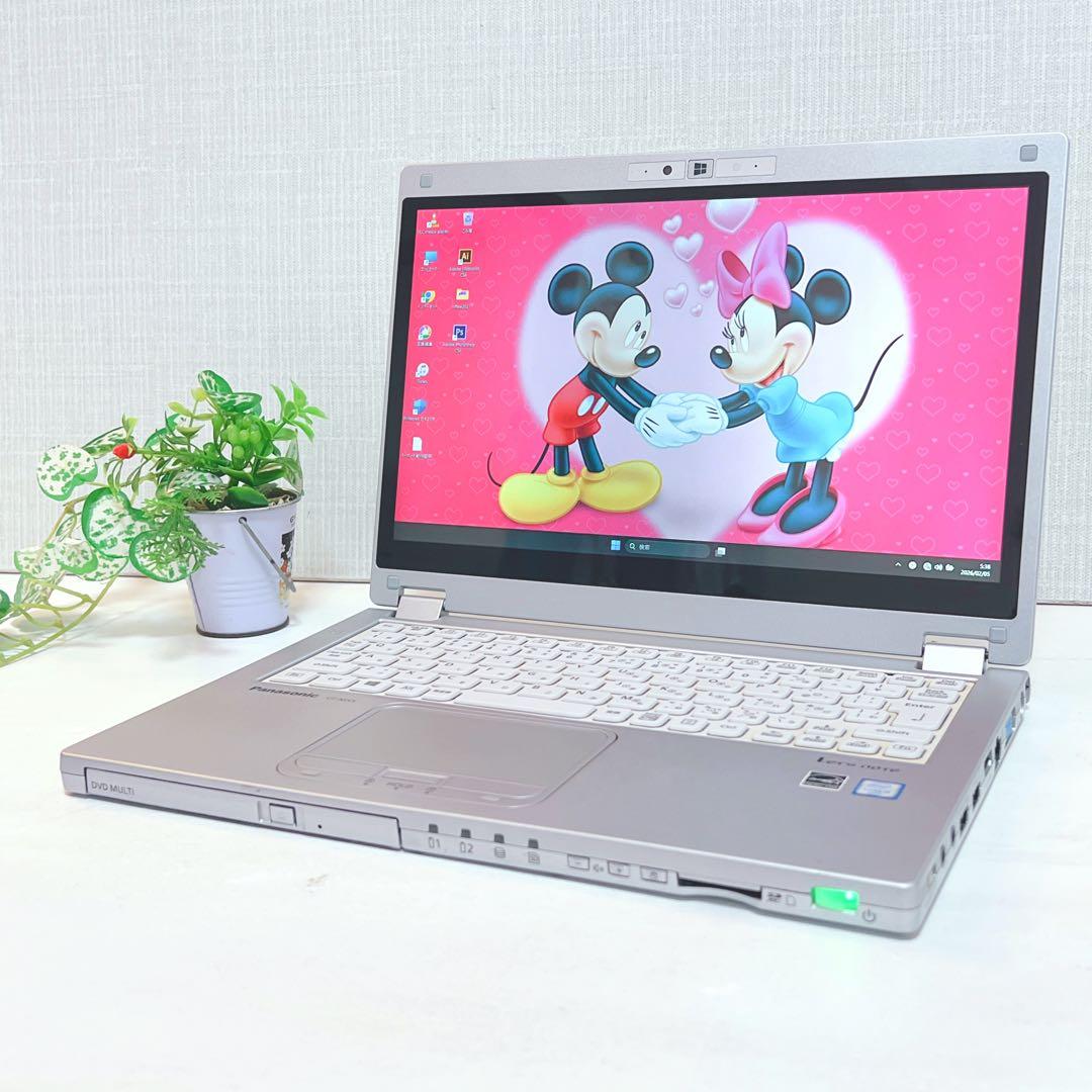 美品、タッチパネル、高速SSD、コアi5、8G、イラレ&オフィス2021が使える 美品、タッチパネル、高速SSD、コアi5、8G、イラレ&オフィス2021が