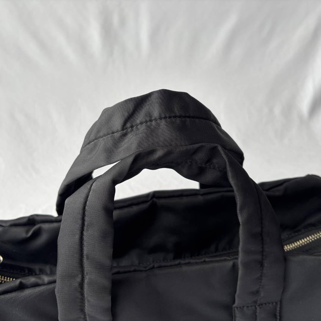 美品 コムデギャルソン ナイロンボストンバッグ ブラック GZ-K207