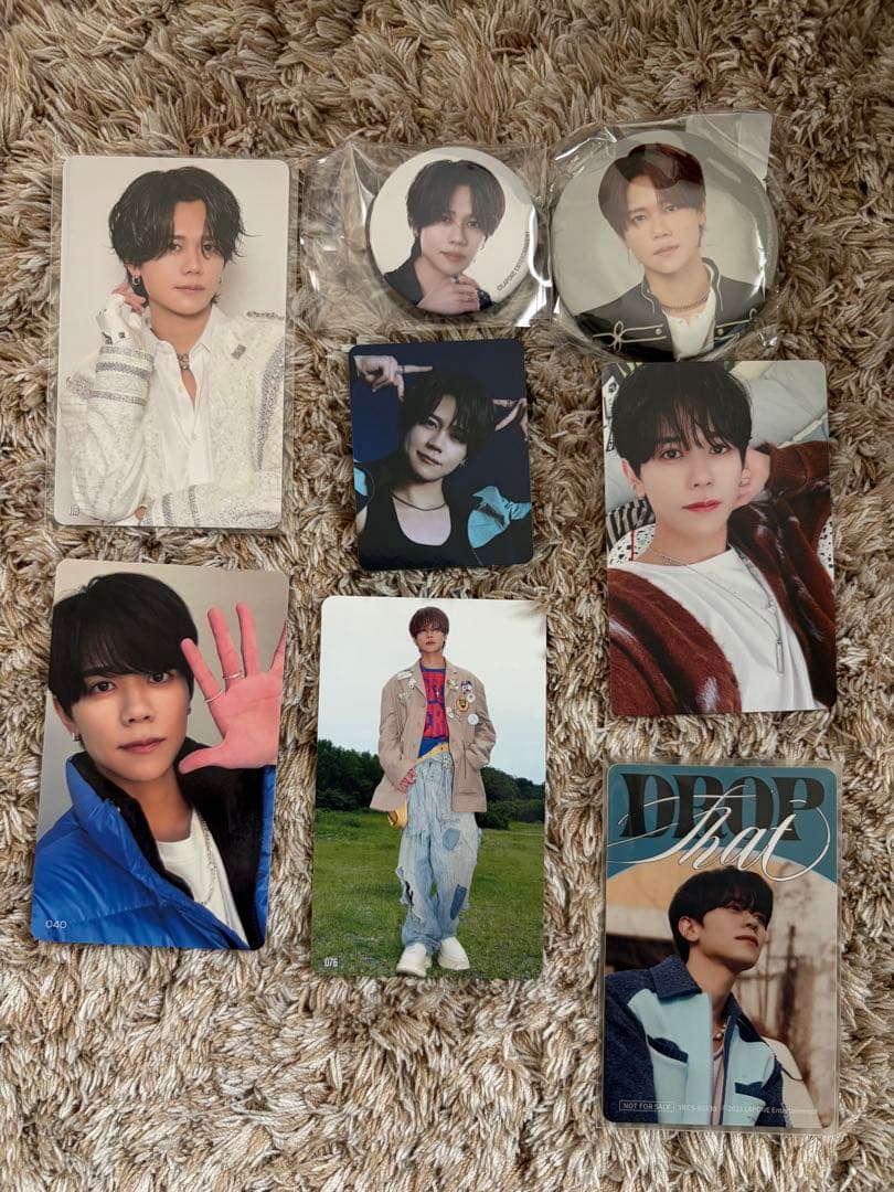 藤牧京介 トレカ •缶バッチ セット - メルカリ