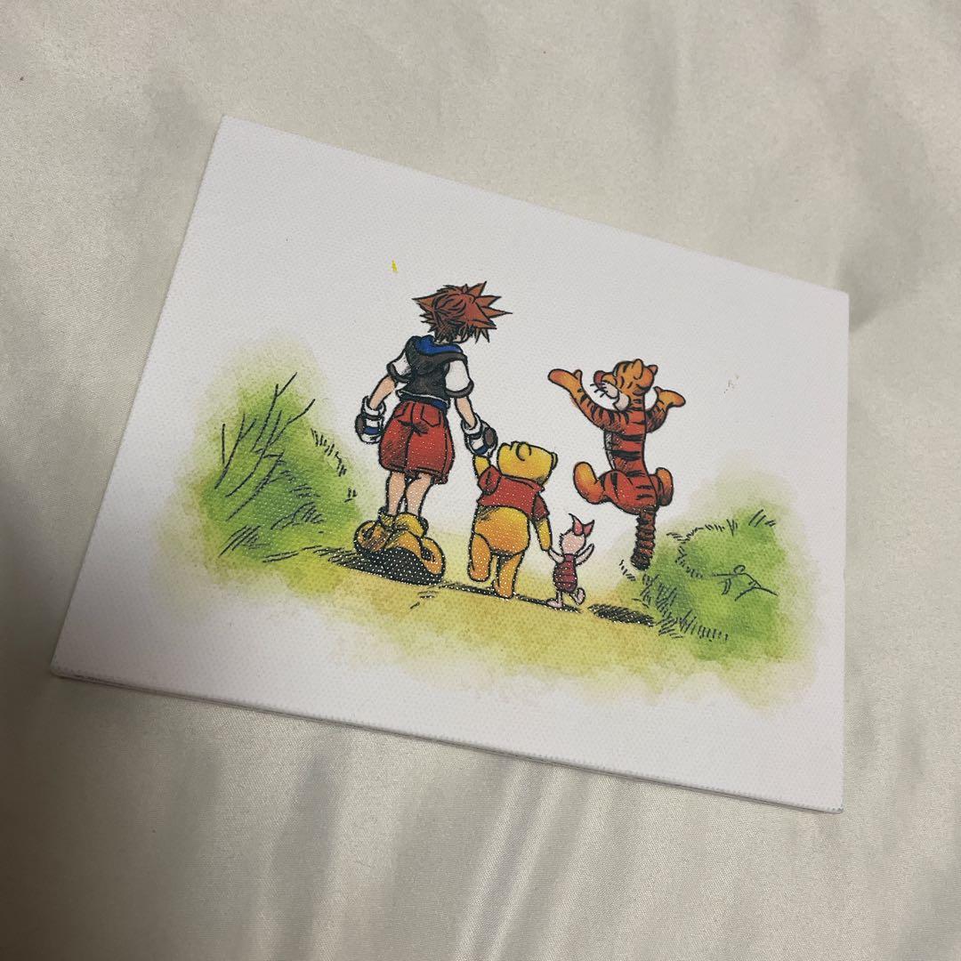 キングダムハーツ 一番くじ ミニキャンバスボード プーさん - メルカリ