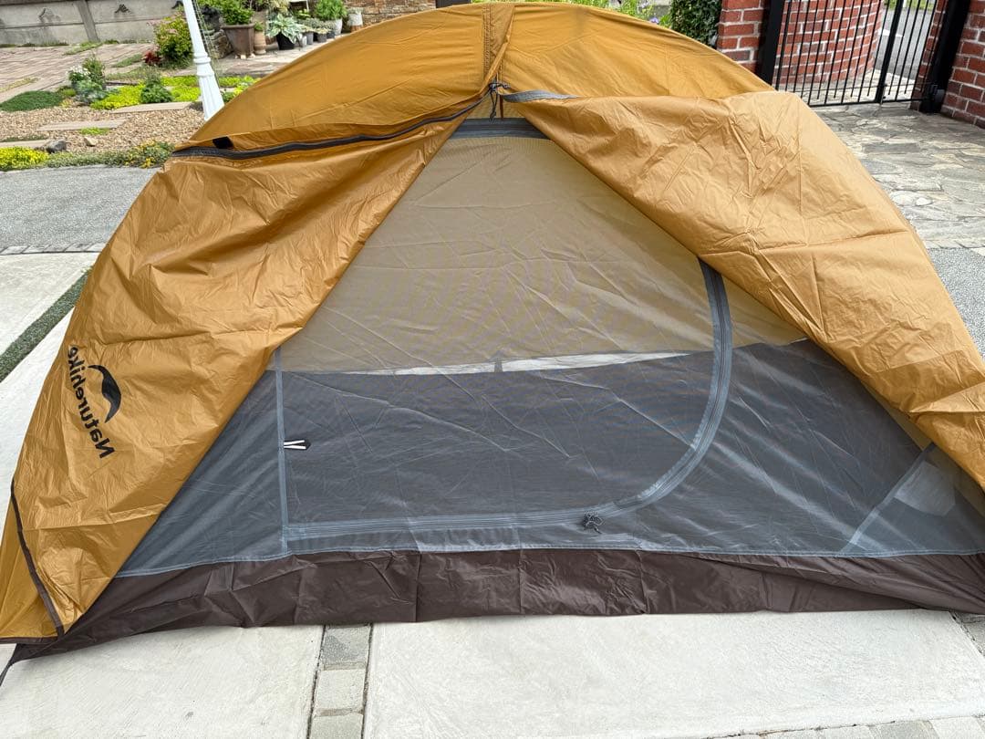 軽量 20Dナイロン キャンプテント 1.67kg