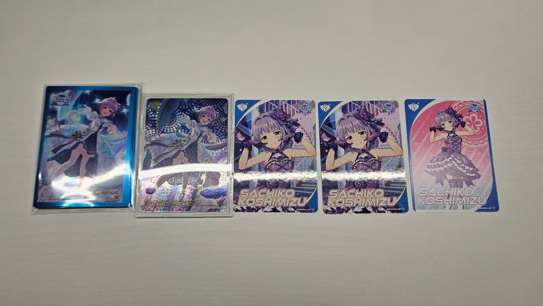 アイマス カードフォリオ 輿水幸子 MR スリーブ セット ♪✧ #アイマスカードフォリオ #シンデレラガールズ ver. vol.1 ✨MR