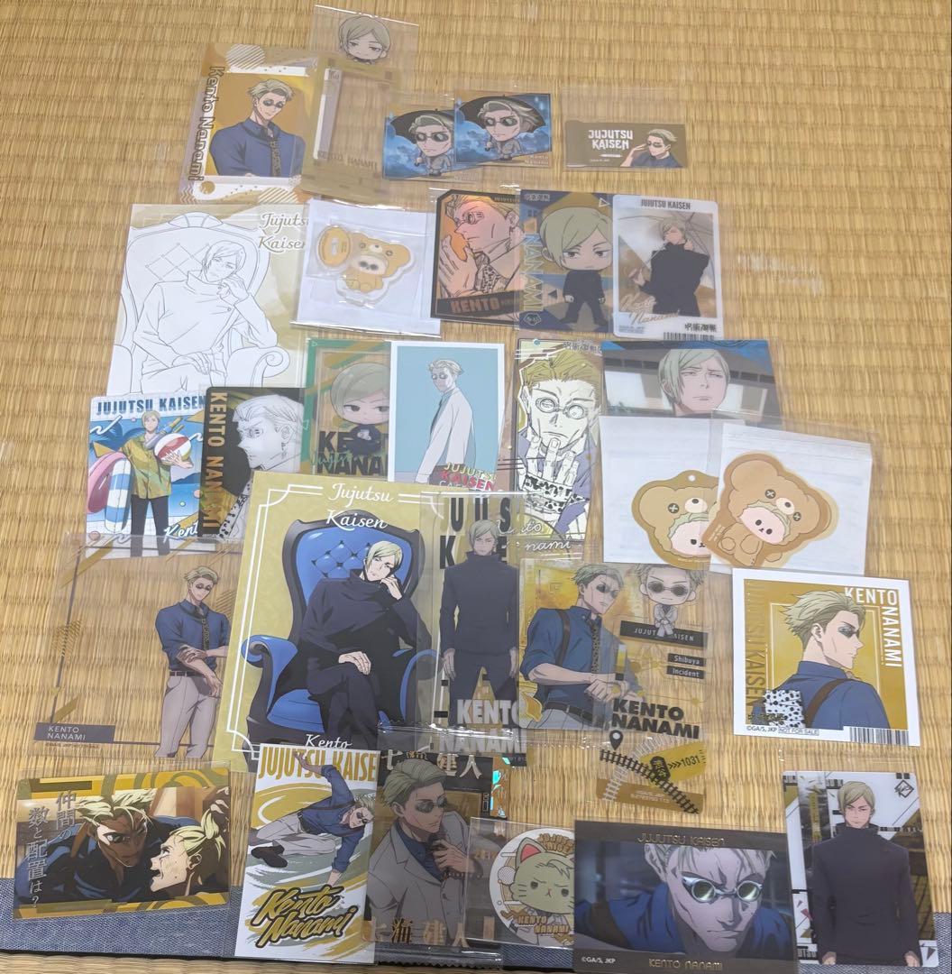 七海建人 ぬいぐるみ 缶バッジ 紙類 118点セット