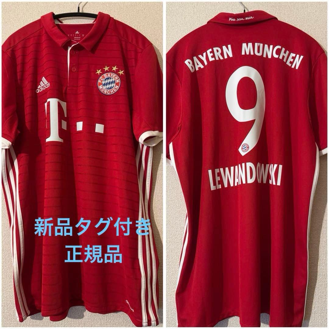 き*る様 16/17バイエルンミュンヘン ユニフォーム レヴァンドフスキ 2XL き*る様 16/17バイエルンミュンヘン ユニフォーム レヴァンドフスキ