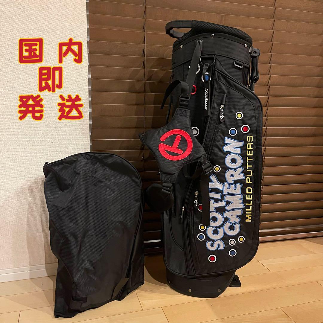 Titleist SCOTTY CAMERONスタンド キャディバッグ ピエロ黒 - メルカリ