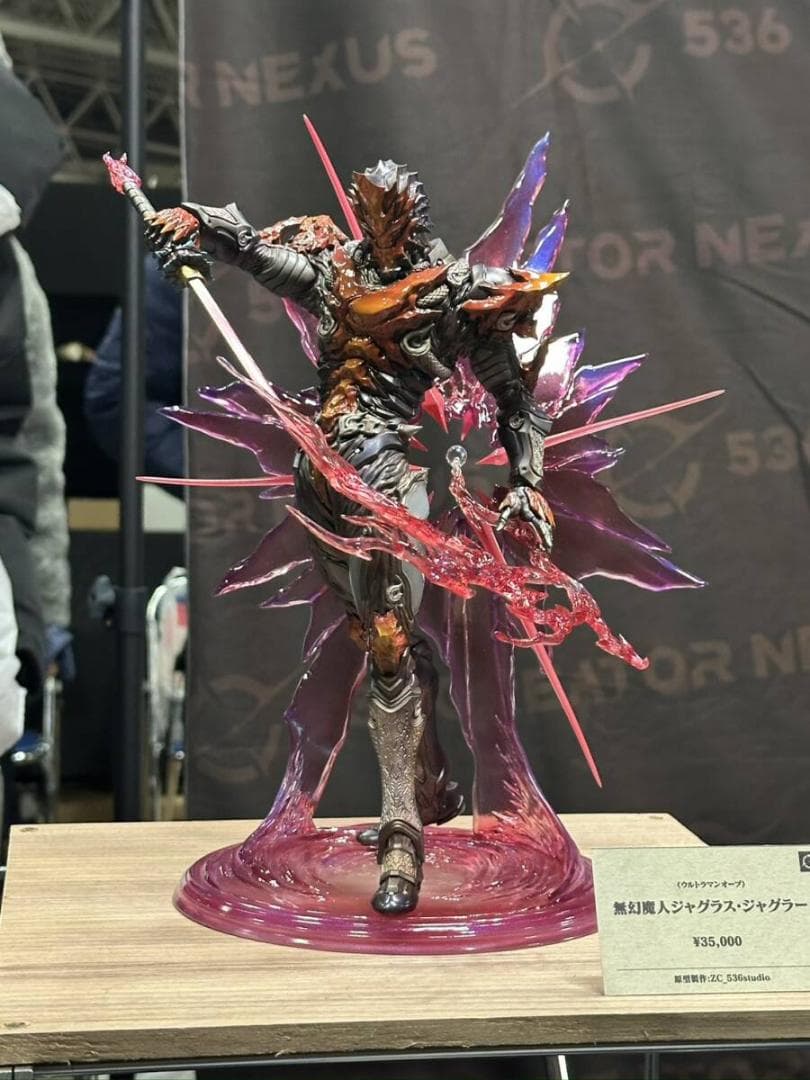 ワンフェス 秘密結社536 ジャグラス・ジャグラー ガレージキット