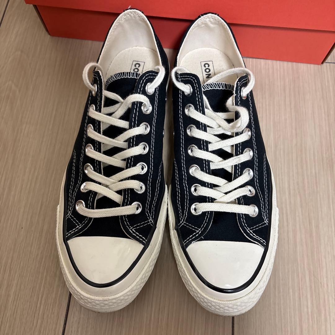 converse CT70 ブラック　ローカット　27.0cm ブラック　中古品