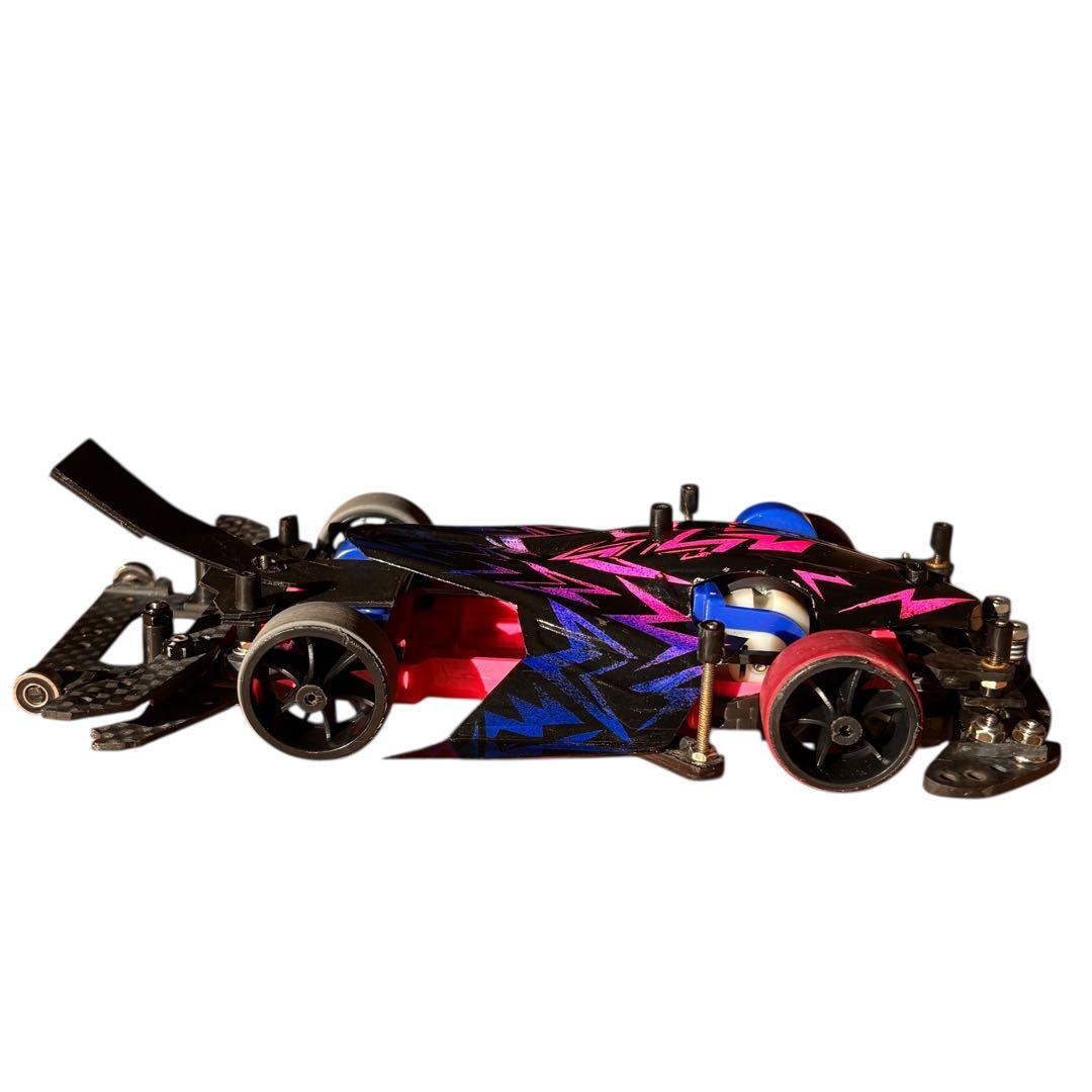 ミニ四駆 FM-VS完成車 提灯 ダブルバネAT アンカー