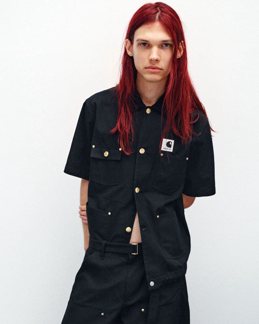 26ss、サイズ2】sacai × carhartt Duck Shirt - メルカリ