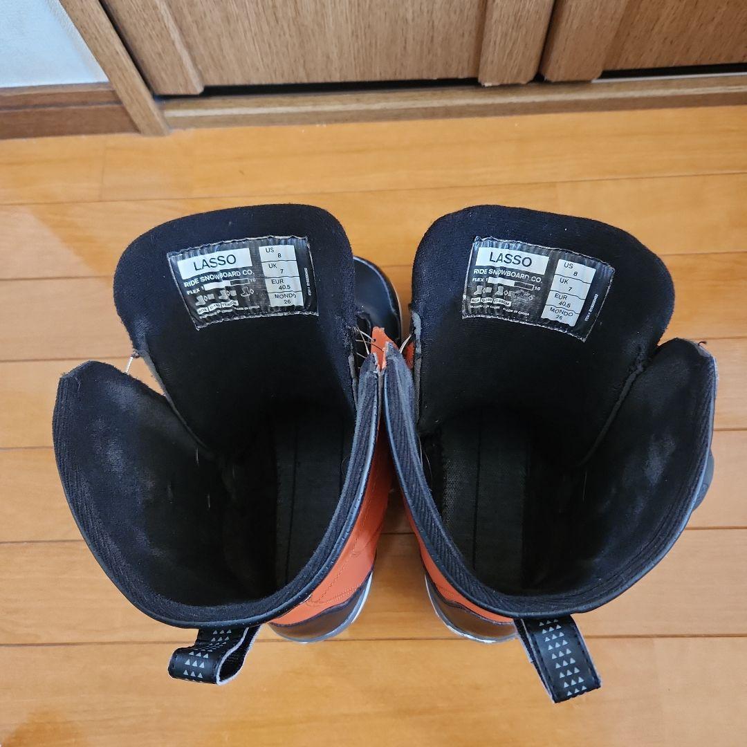 RIDE.LASSO .ダブルBoa.スノーボードブーツ .26.0cm