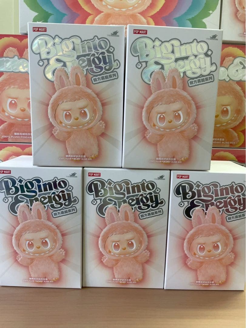 ⭐️【正規品】Labubu ラブブ 5ピース Big into Energy