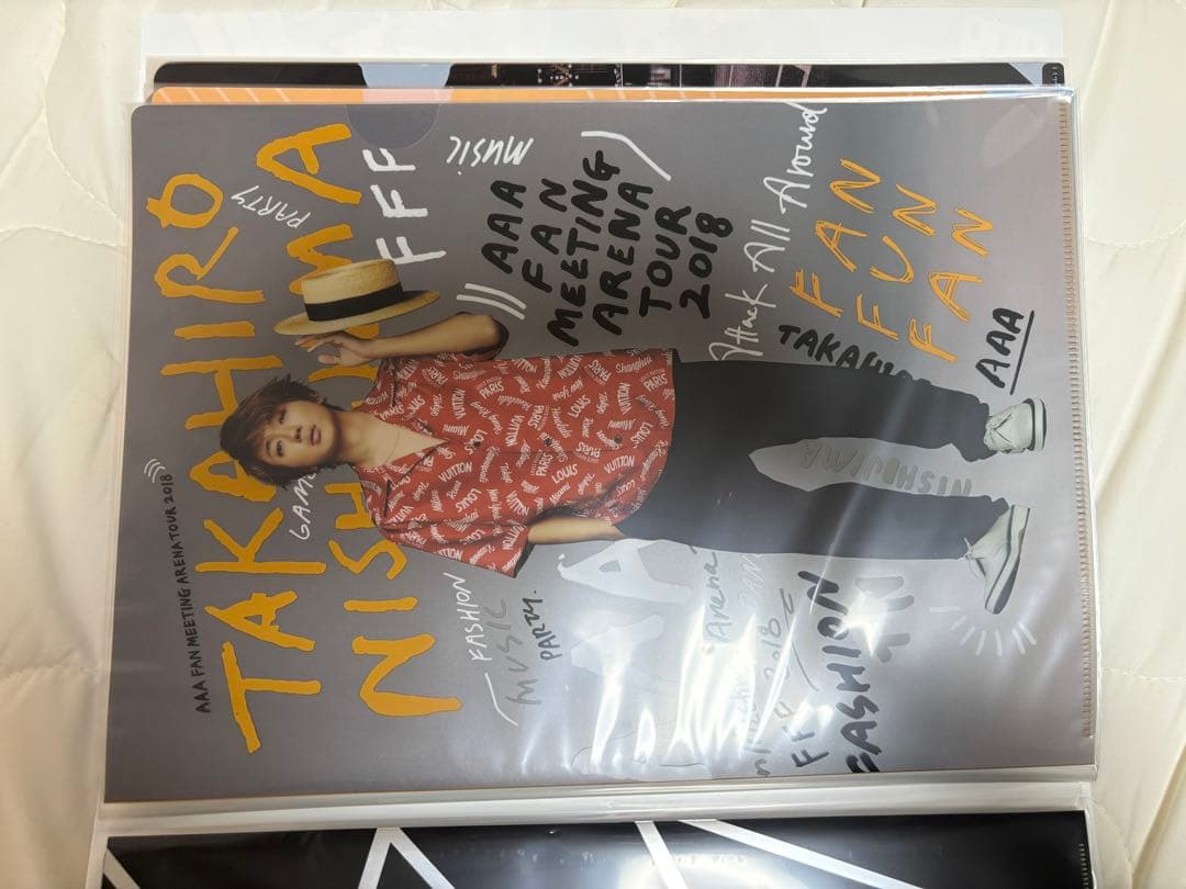 Nissy クリアファイルまとめ売り