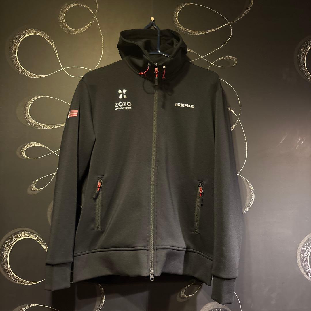 ブリーフィング　ZOZOチャンピオンシップ　３ＤパーカーMサイズ Pacific GOLF CLUB（パシフィックゴルフクラブ） パーカー BRIEFING