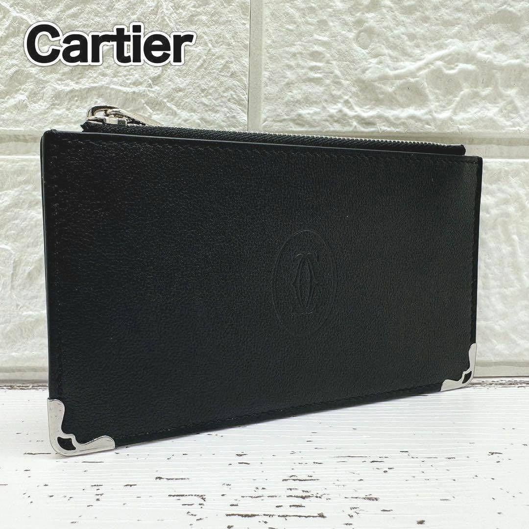 極美品】Cartier カルティエ マストドゥ フラグメントケース レザー 黒