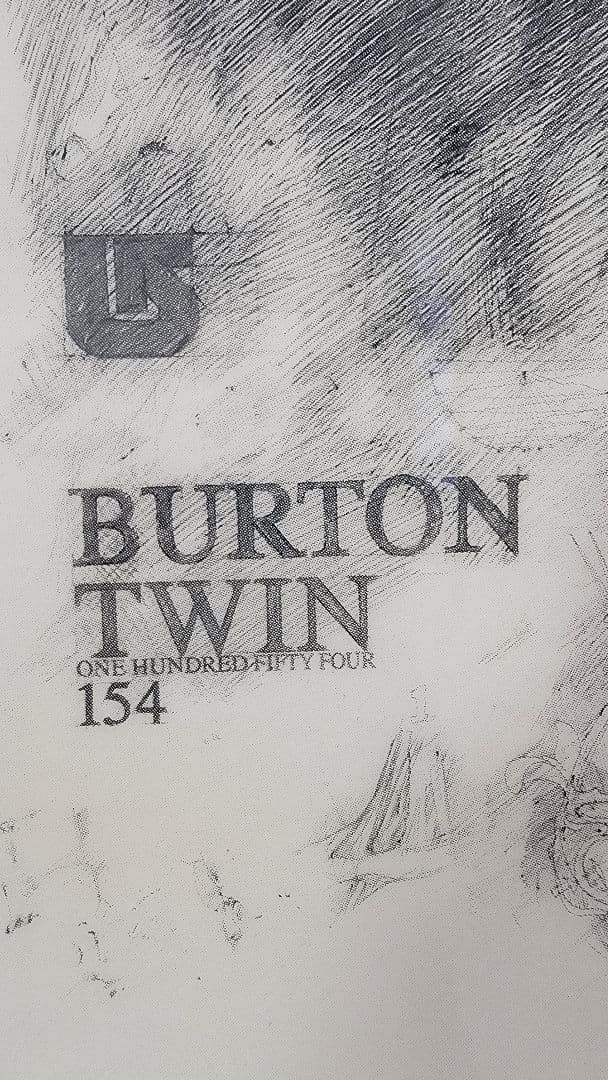 Burton TWIN 154 バートン スノーボード - メルカリ