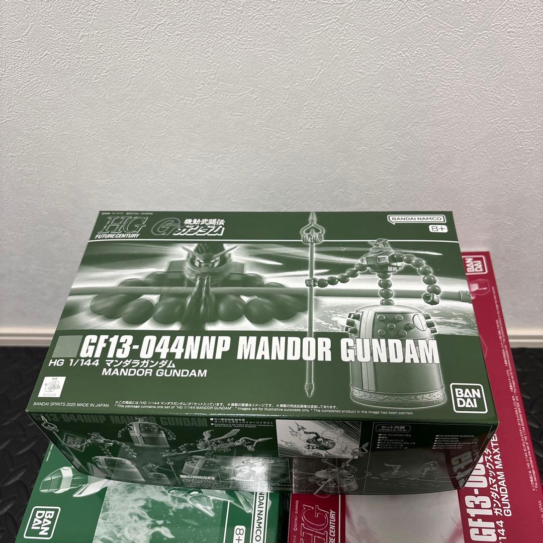 HGUC RG　1/144　機動武闘伝Gガンダムシリーズ セット