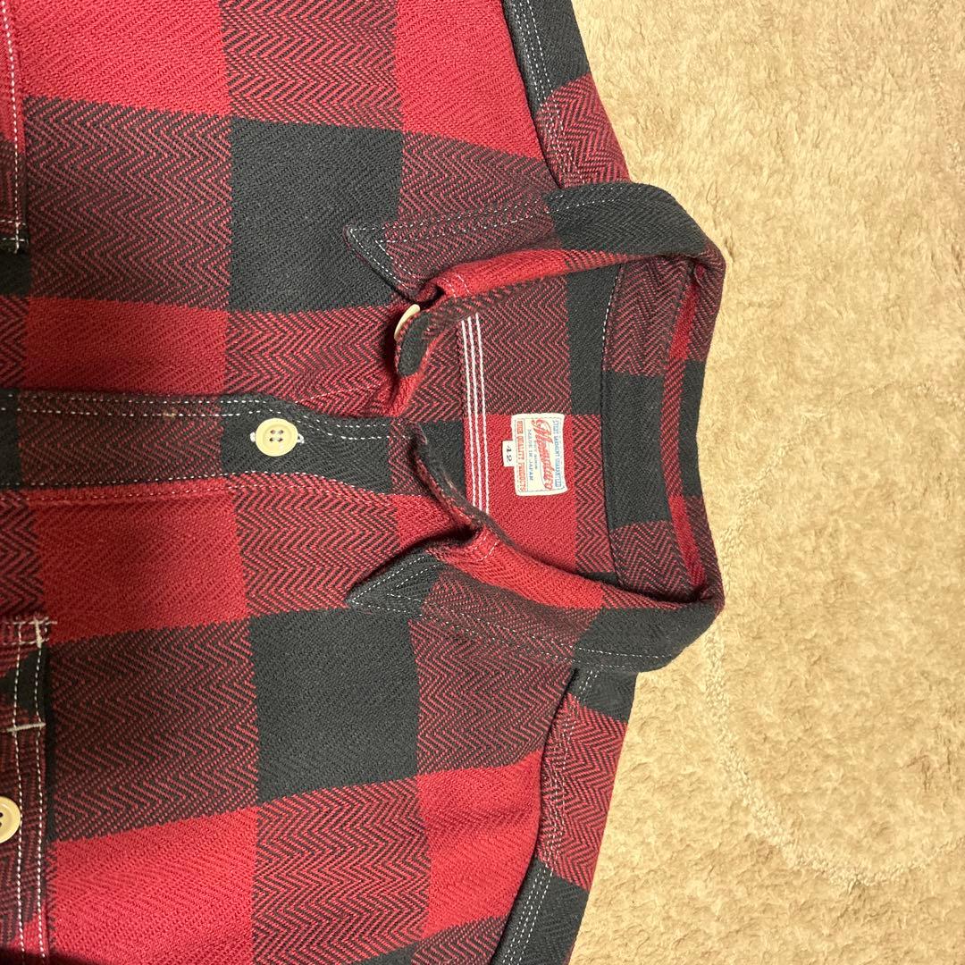 桃太郎ジーンズ ヘビーネルシャツ size42 - メルカリ